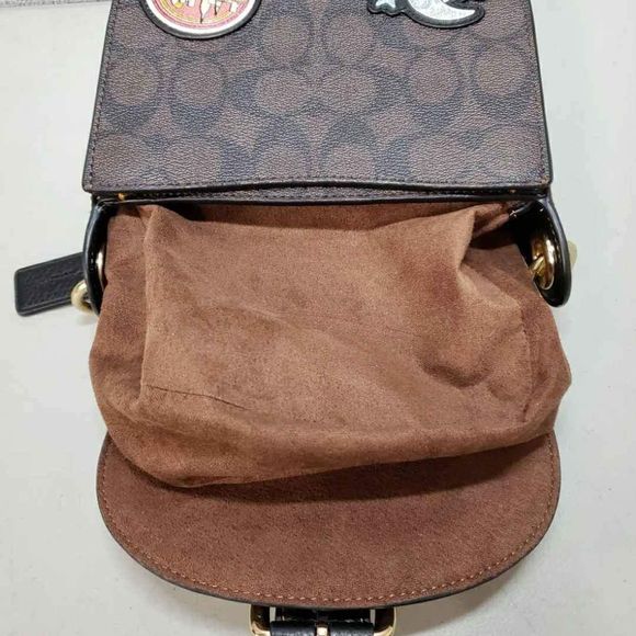 Like NEW Coach Designer Limited Edition Kleo Monogram Shoulder Bag Purse Handbag - Picture 4 of 9